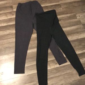 Bundle of 2 Maternity leggings